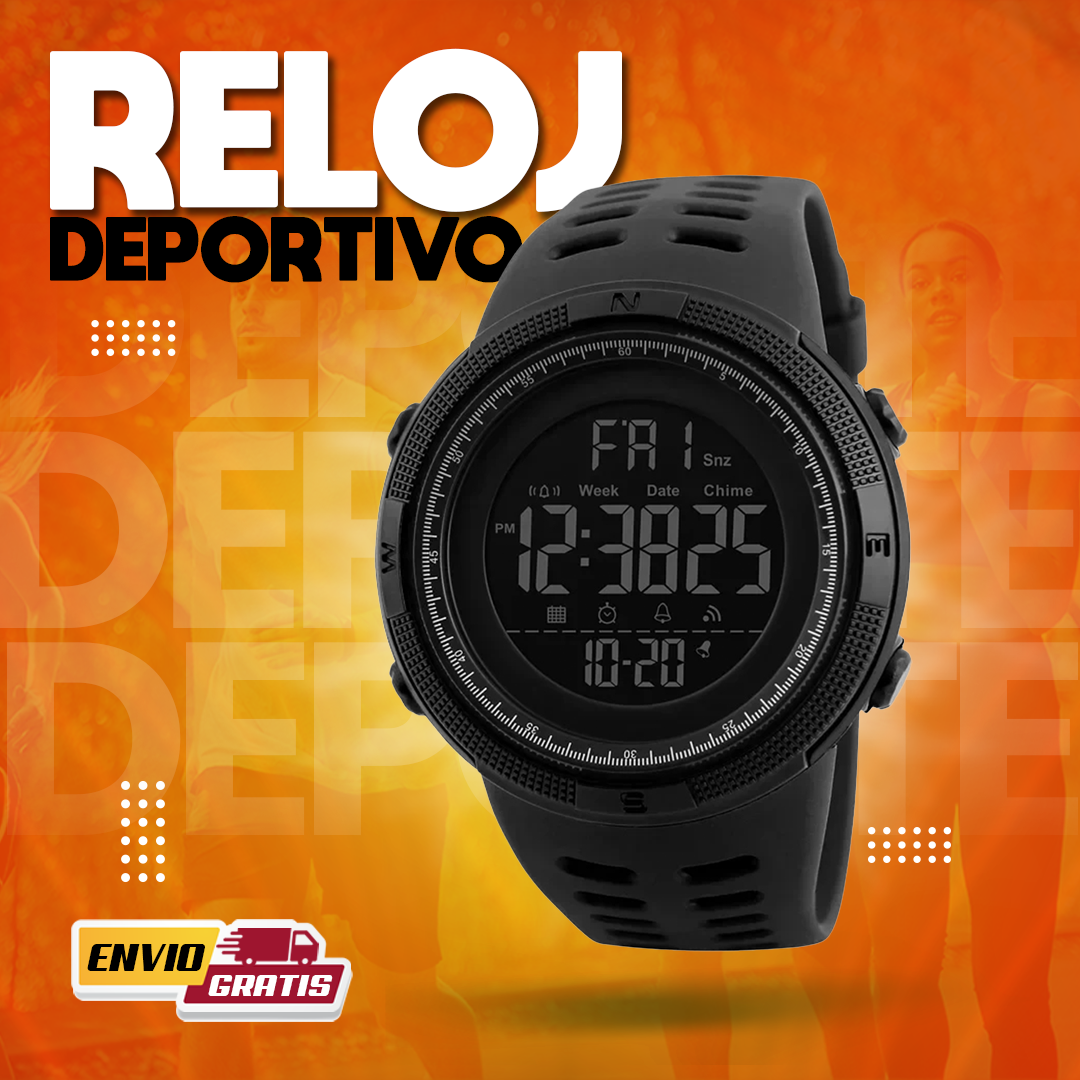 ⌚RELOJ DIGITAL DEPORTIVO🔝